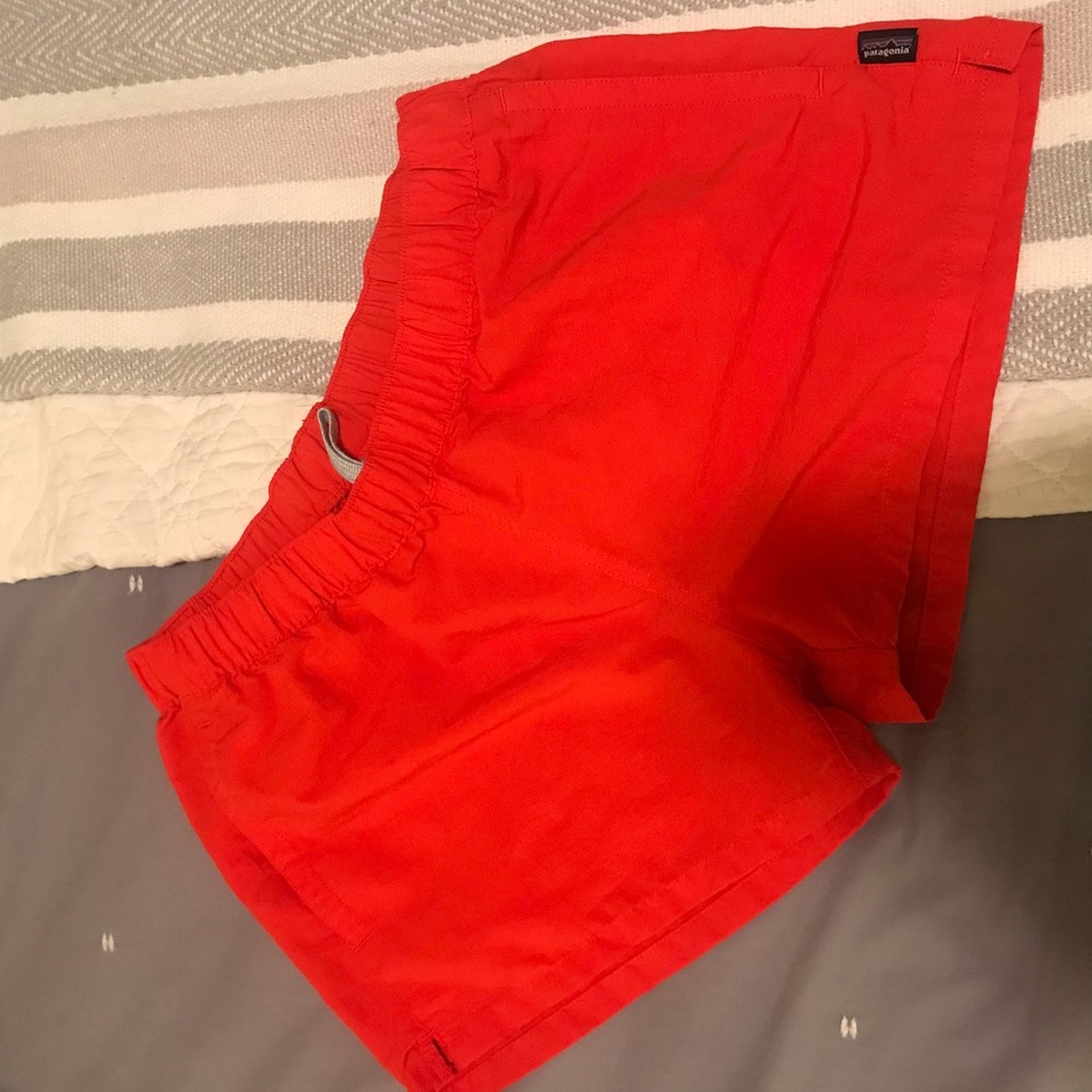 Women’s Red Patagonia Shorts